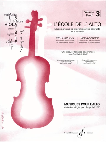 L’École de l’alto. Volume 3 Visuell